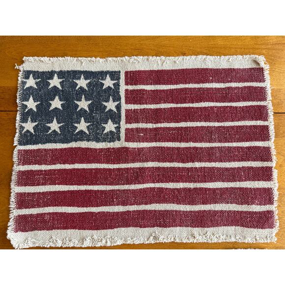 Stars & Stripes American flag placemats - set of 2 - 4th of July - Memorial Day - Picture 5 of 6